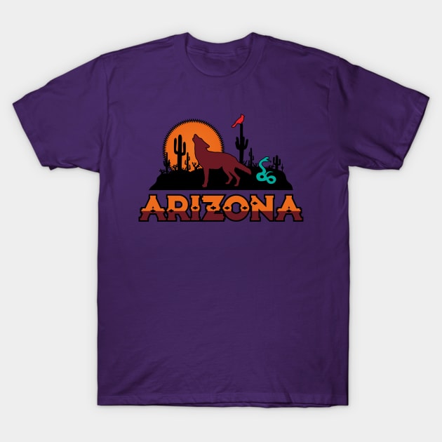 Arizona Sports T-Shirt by CraigAhamil